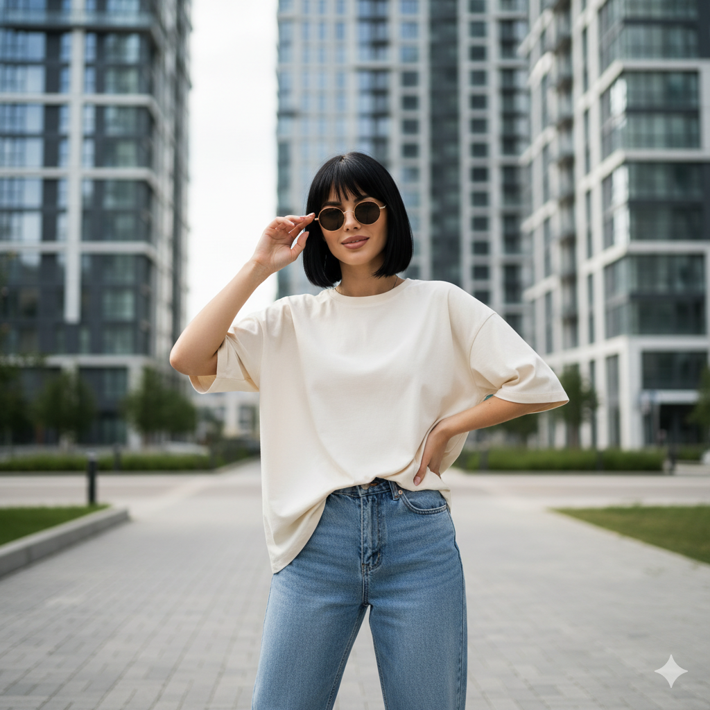 Women's Premium Oversized T-Shirt